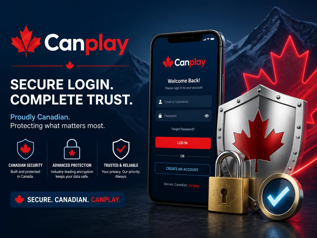 Canplay Canada secure login account protection
